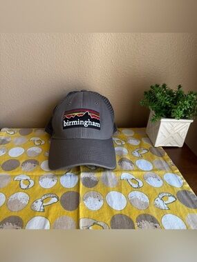 The Game Patagonia-style Birmingham gray baseball hat